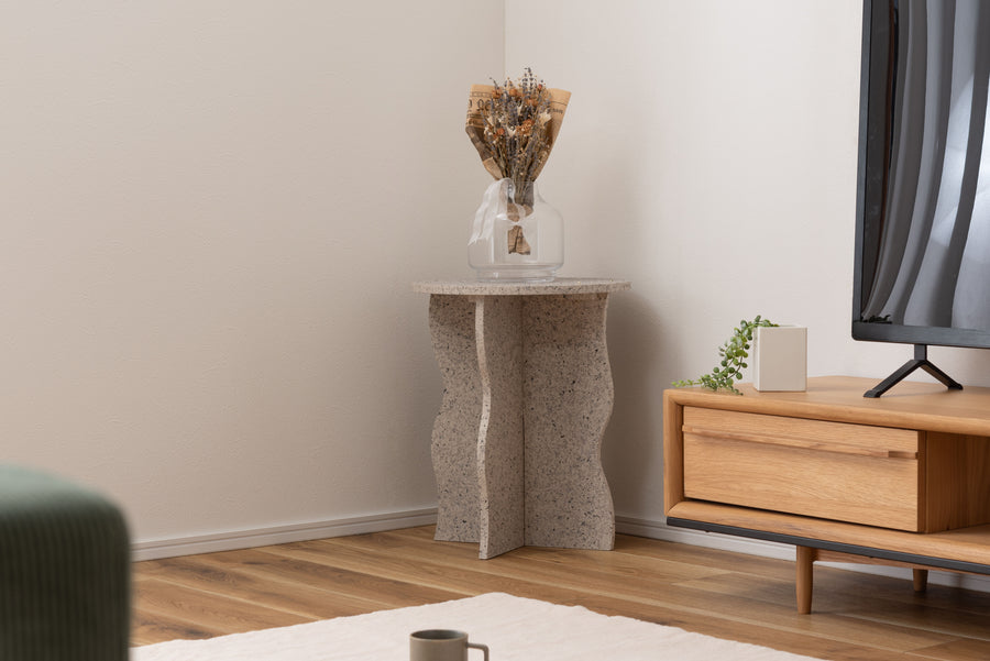 Side table light grey