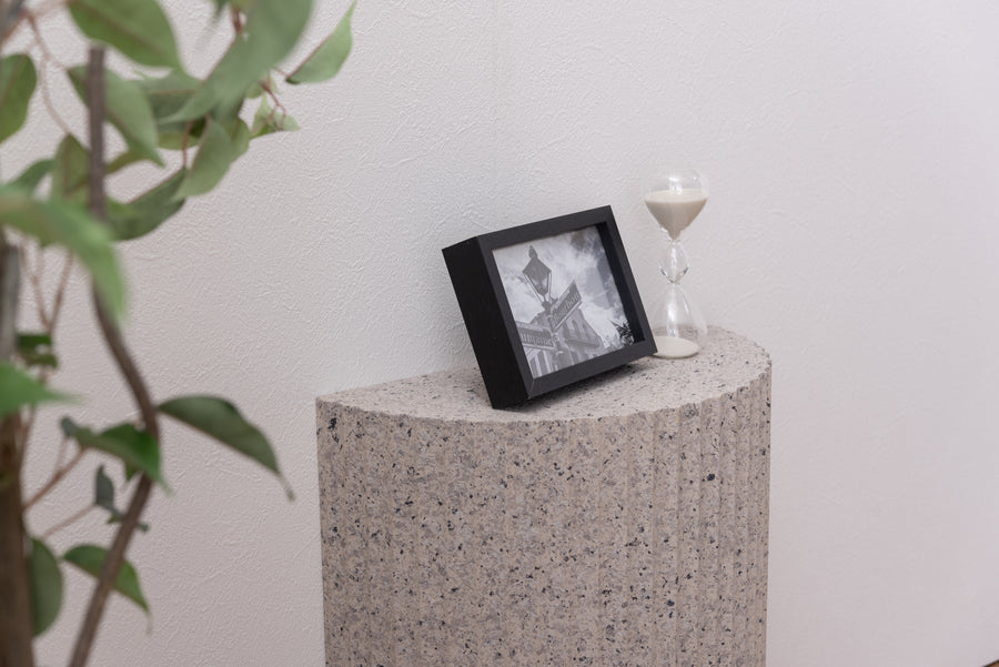 Side table light grey