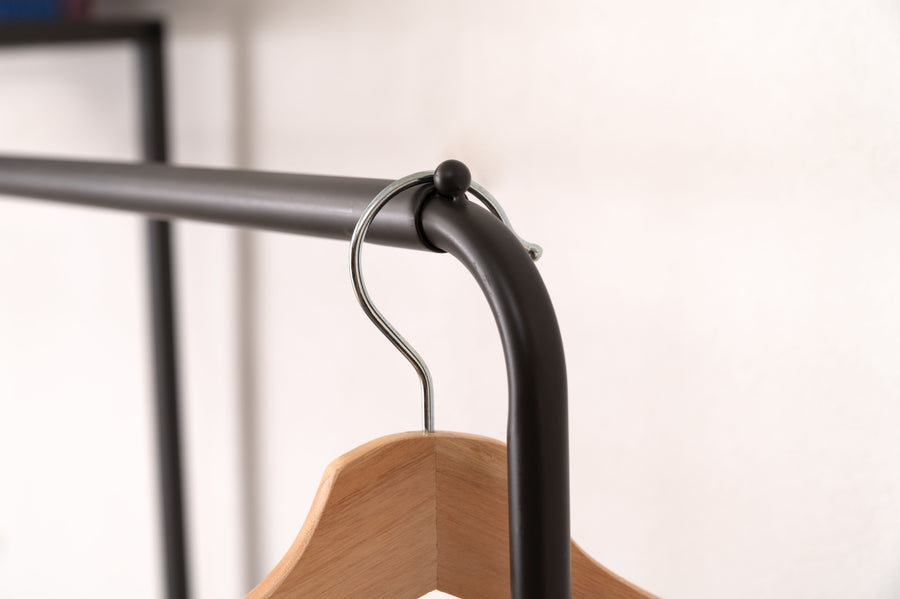 Hanger rack, dark grey