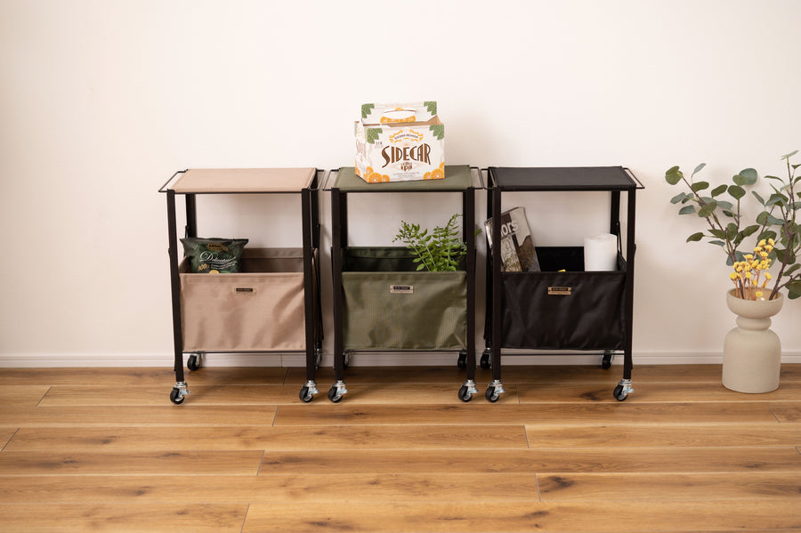 Folding Table Wagon Green