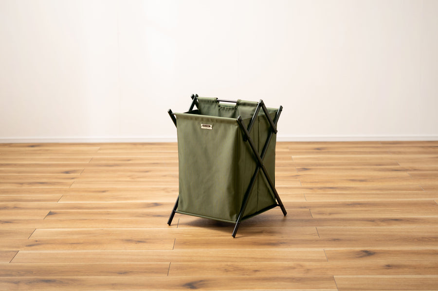 Folding Basket L Green