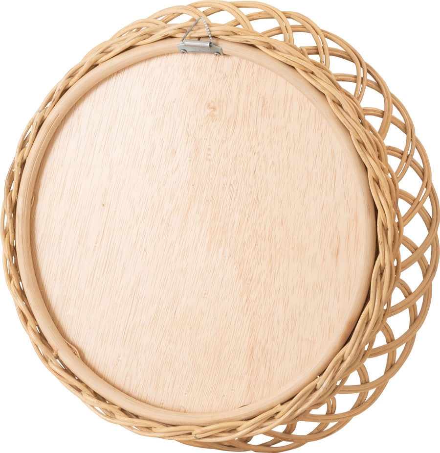 Rattan Mirror