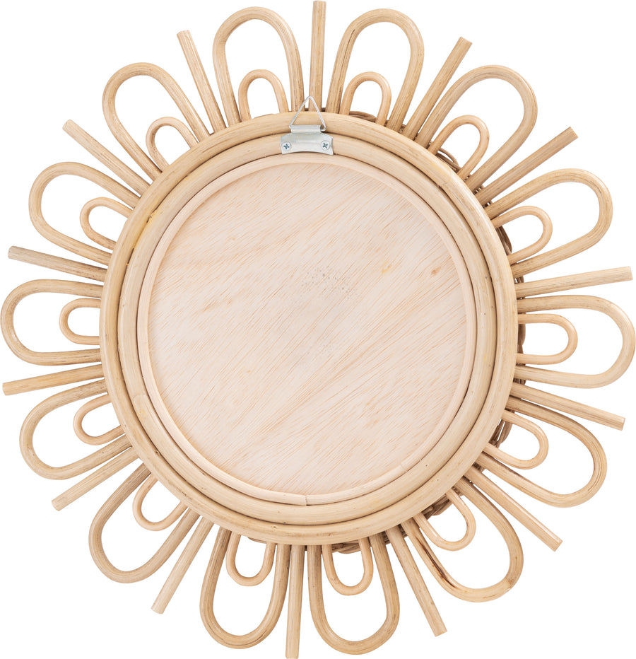 Rattan Mirror