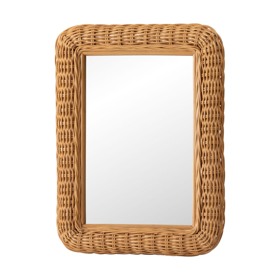 Rattan Mirror