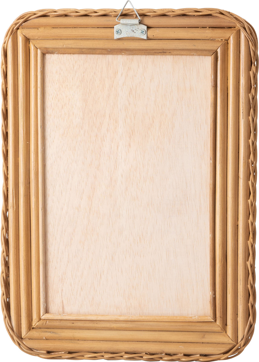 Rattan Mirror