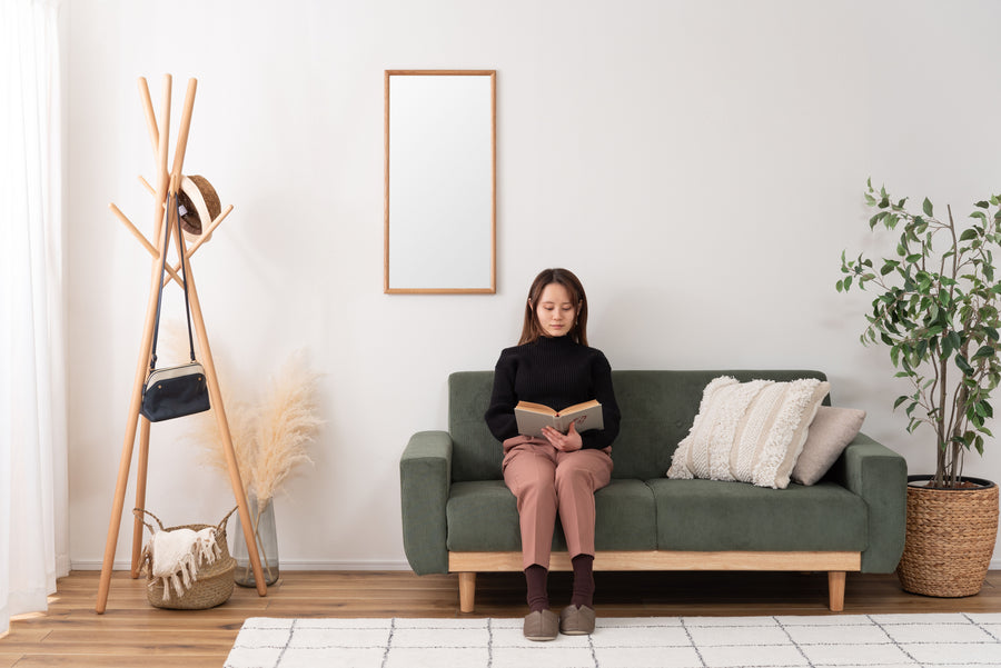 ウォールミラー ナチュラル