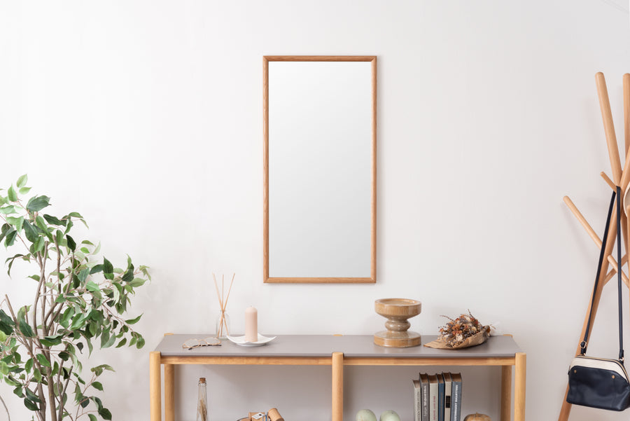 ウォールミラー ナチュラル