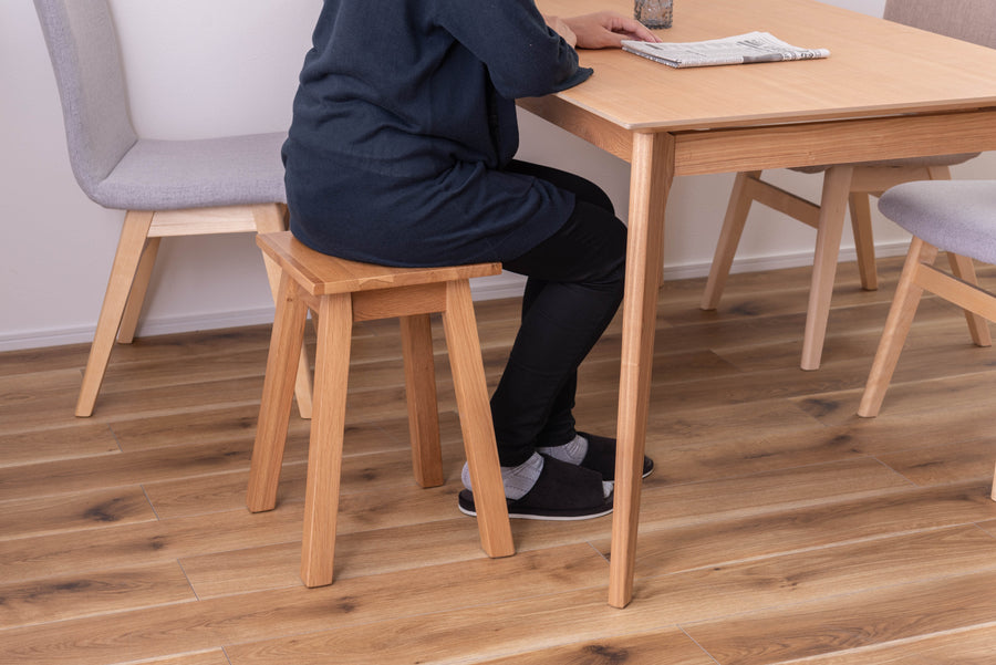 角スツール ナチュラル