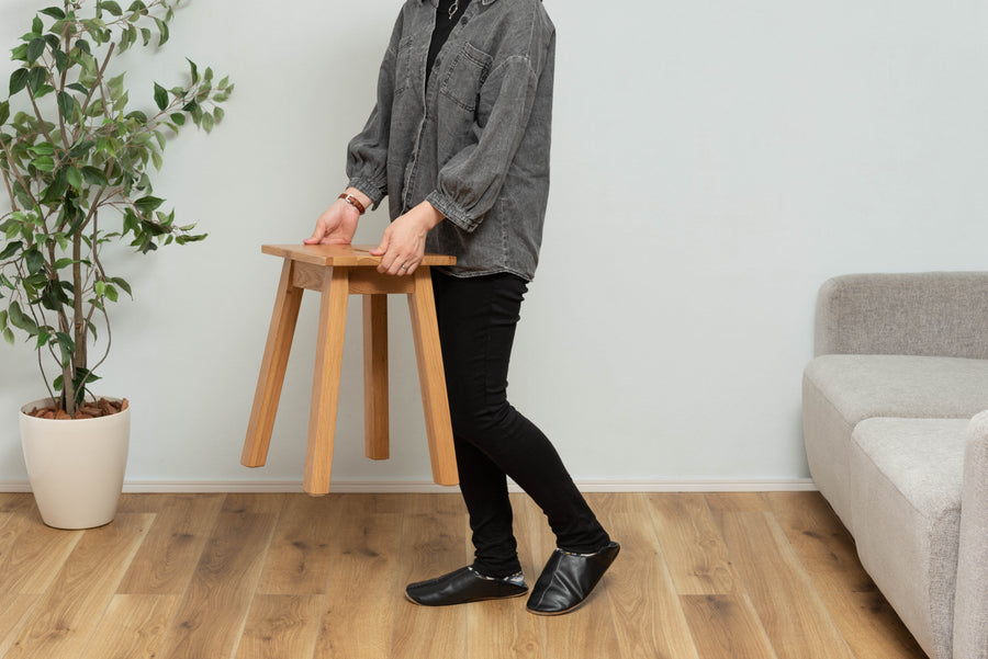 角スツール ナチュラル