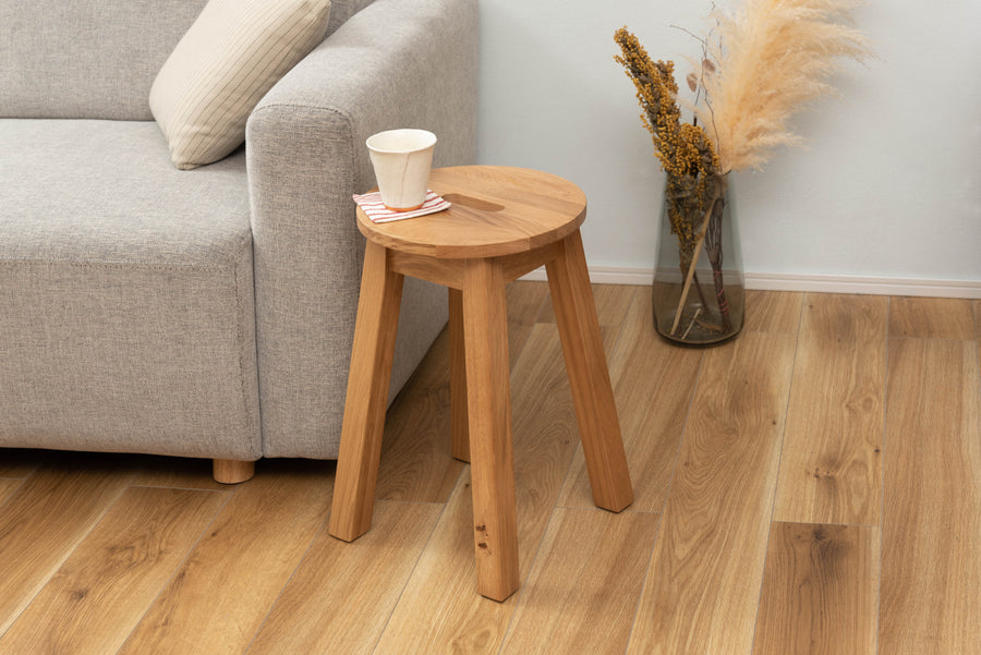 丸スツール ナチュラル