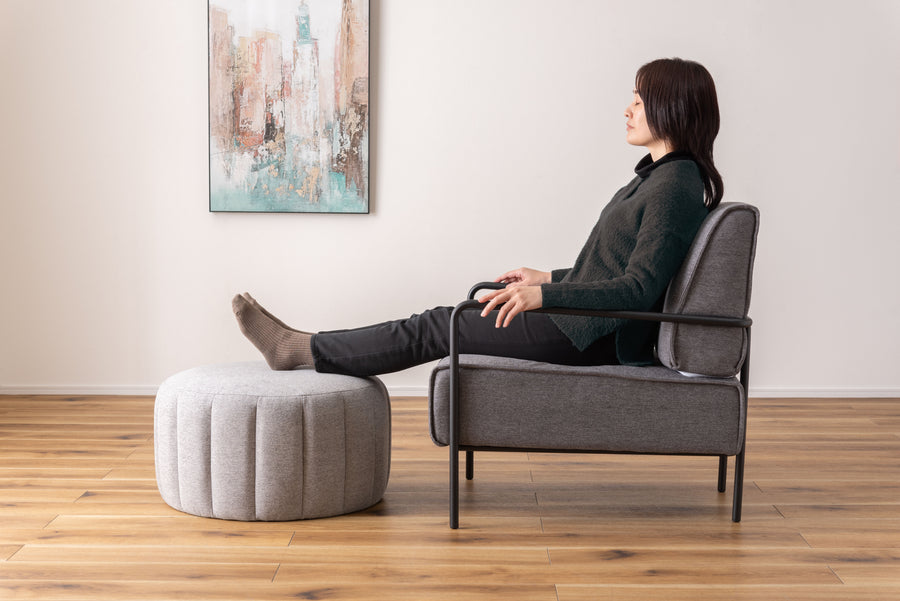 Grey Lounge Chair