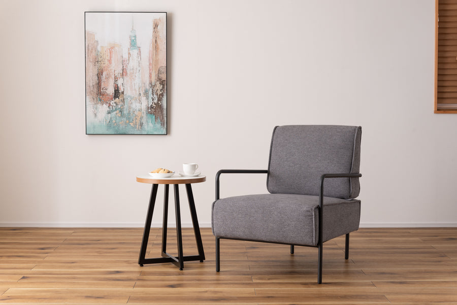 Grey Lounge Chair