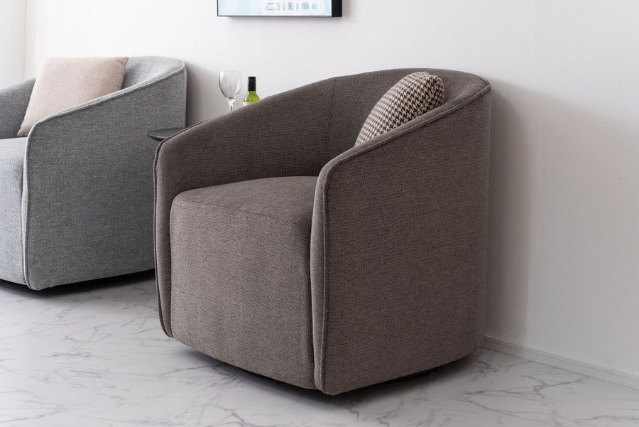 ラウンジソファ ダークグレー