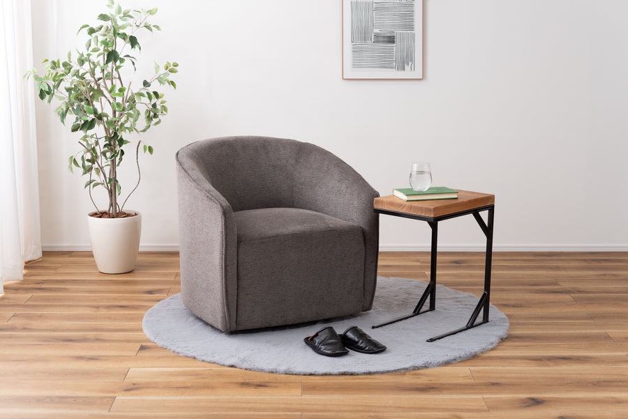 ラウンジソファ ダークグレー