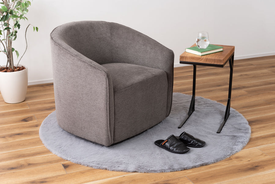 ラウンジソファ ダークグレー