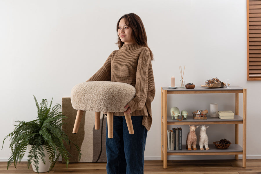 スツール ライトベージュ