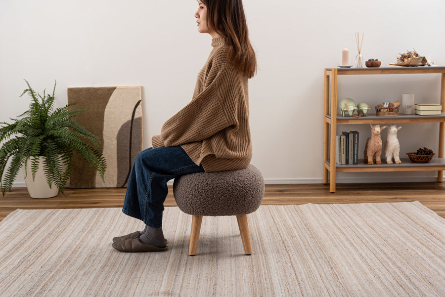 スツール モカブラウン