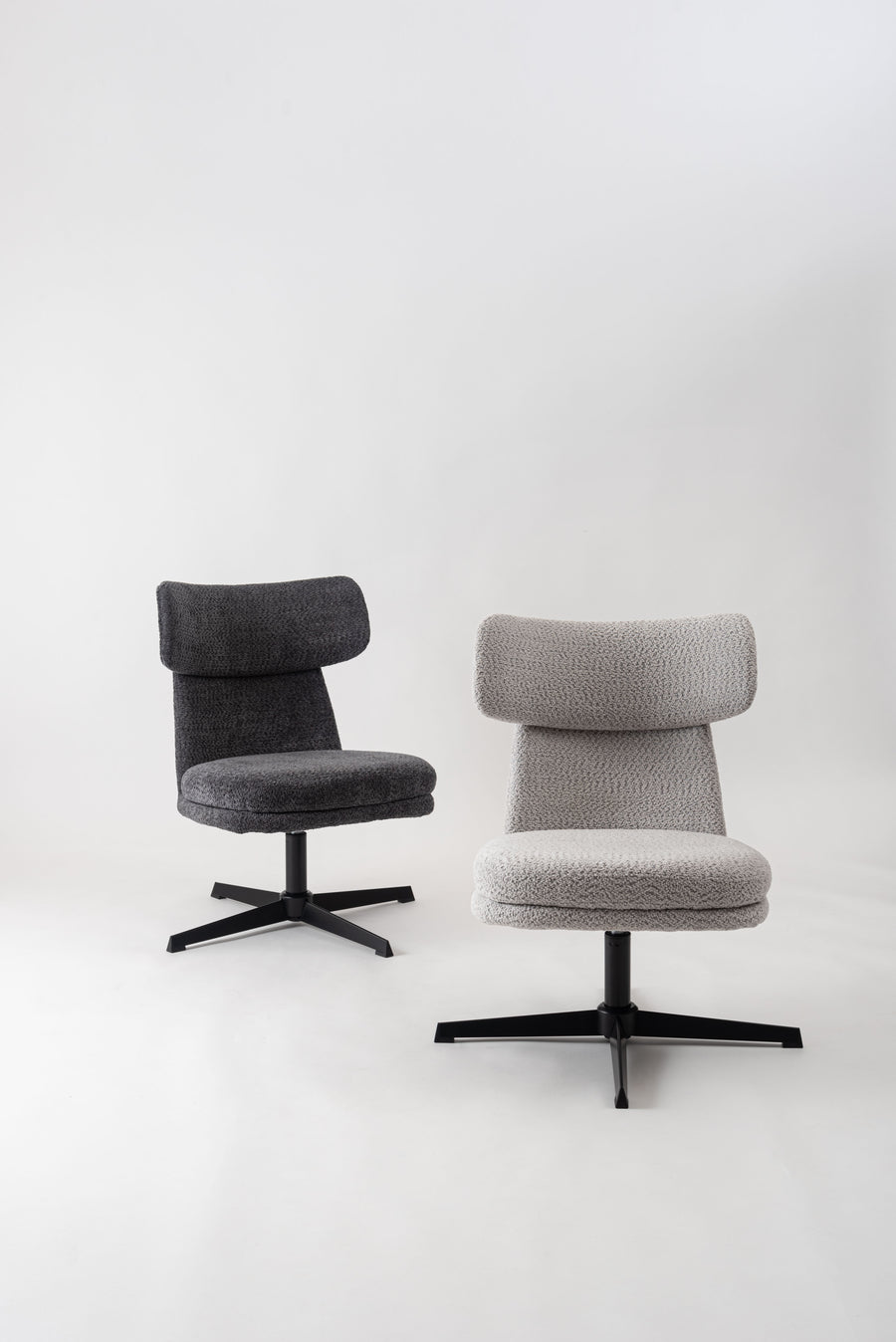 ラウンジチェア ダークグレー