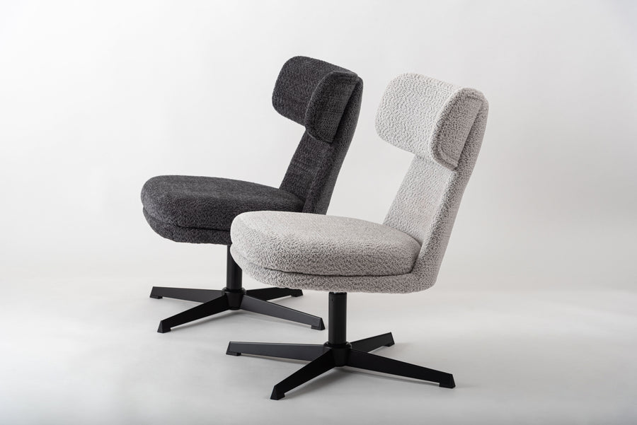 ラウンジチェア ダークグレー