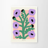 Madelen Möllard Purple Poppies A4