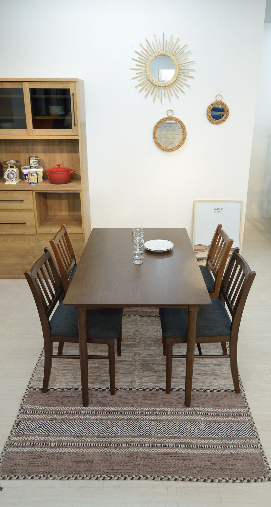 Dining chair brown