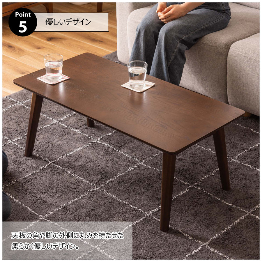 Folding Table Brown