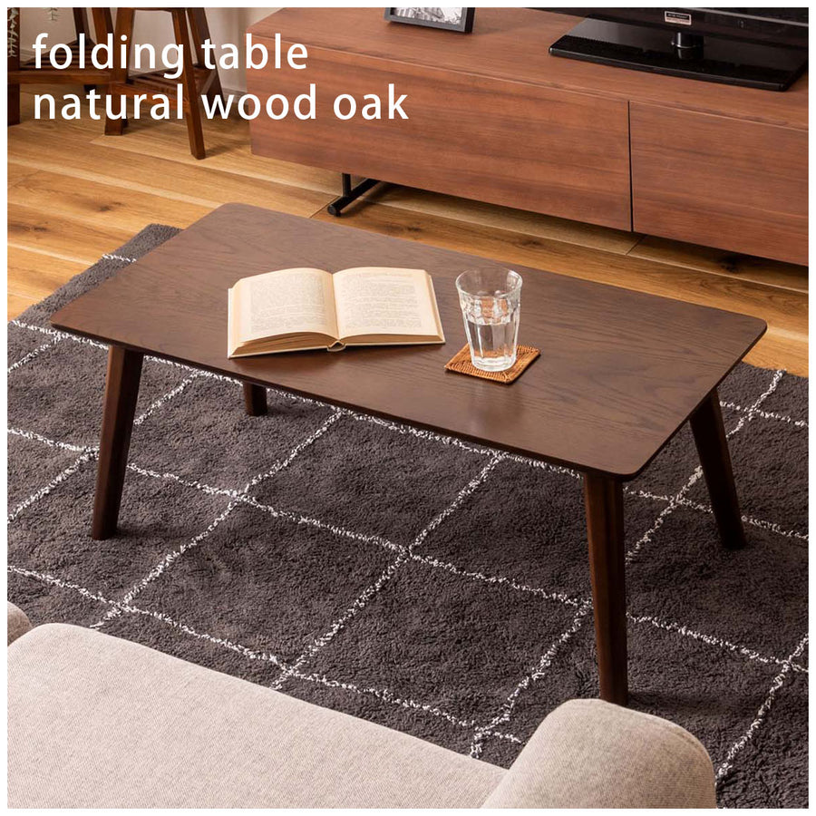 Folding Table Brown