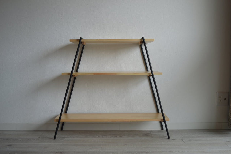 Iron Leg Rack, 3 Tiers, Black