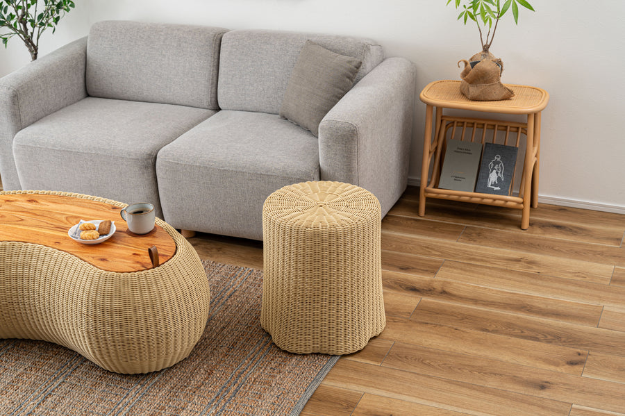 スツール ベージュ