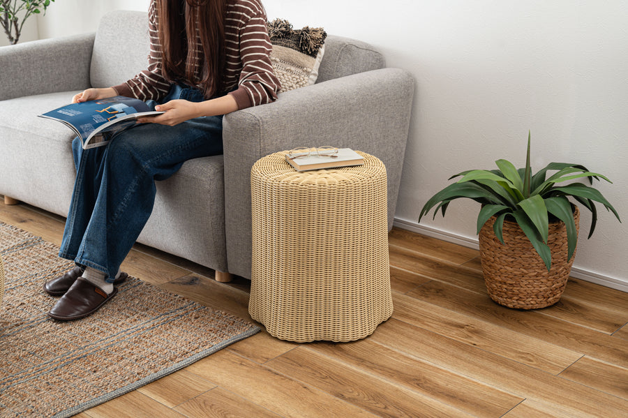 スツール ベージュ