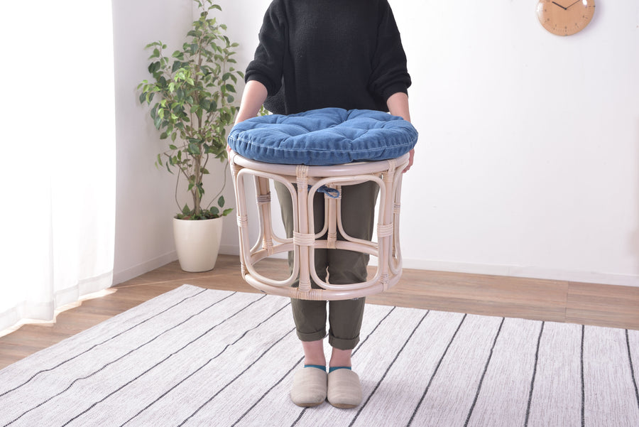 Matthew Stool Blue