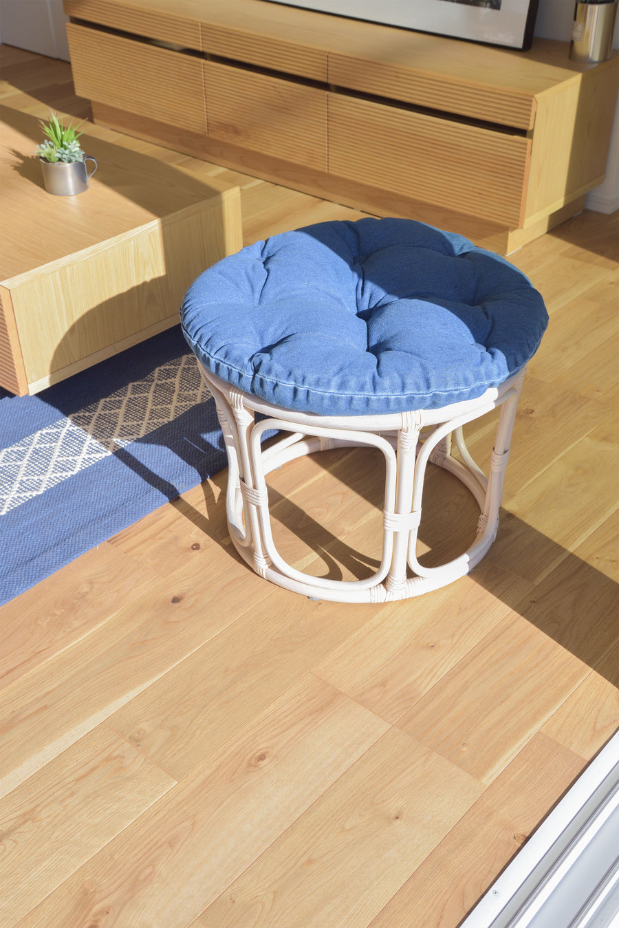 Matthew Stool Blue