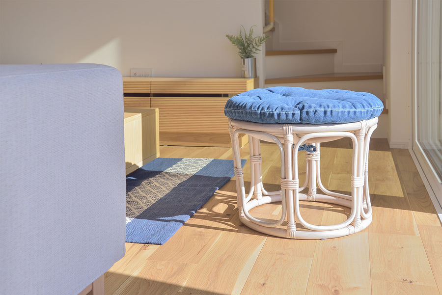 Matthew Stool Blue