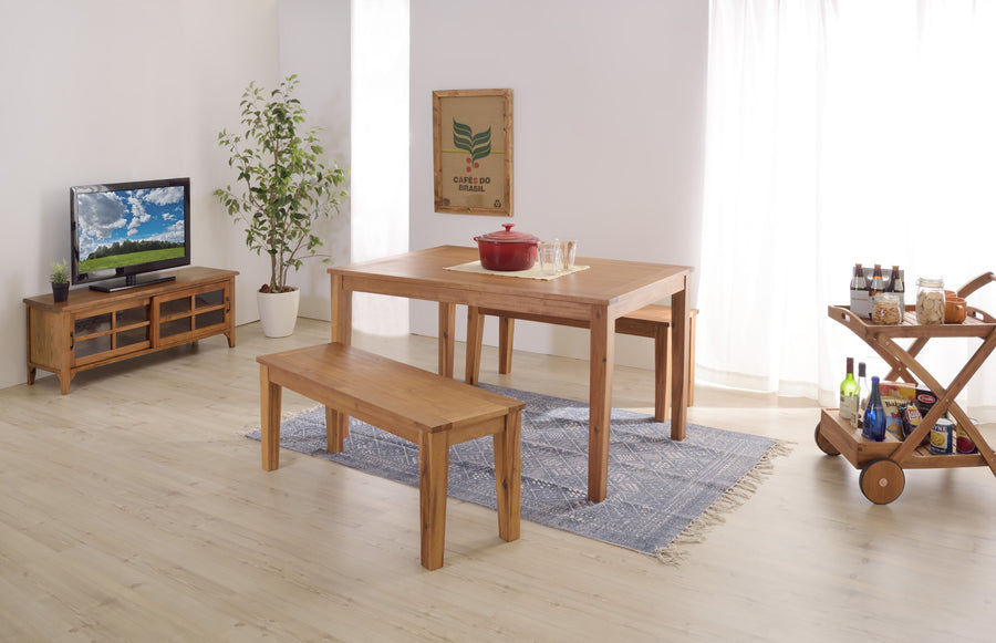 Alunda Dining Table, Light Brown