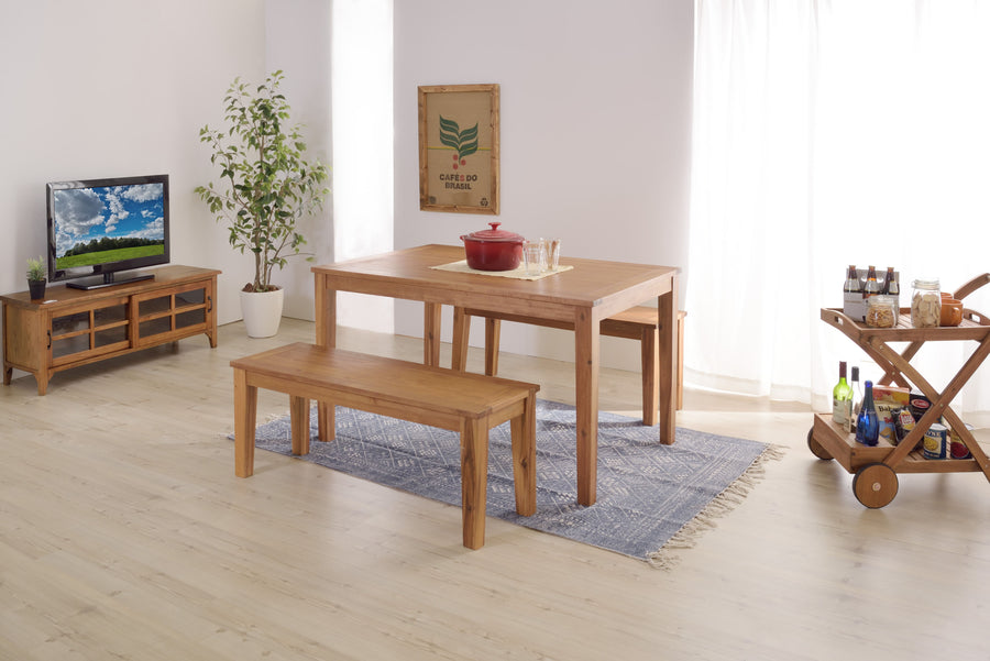 Alunda Dining Table, Light Brown