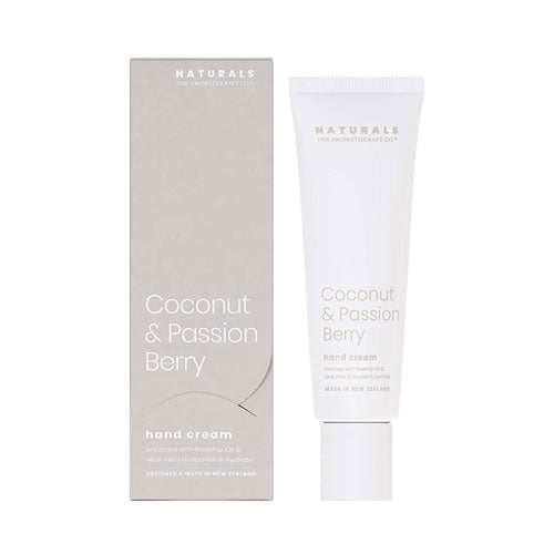 Hand cream (coconut and passionberry scent)