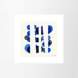 Nomen Studio Bleu à part 01 50×50cm