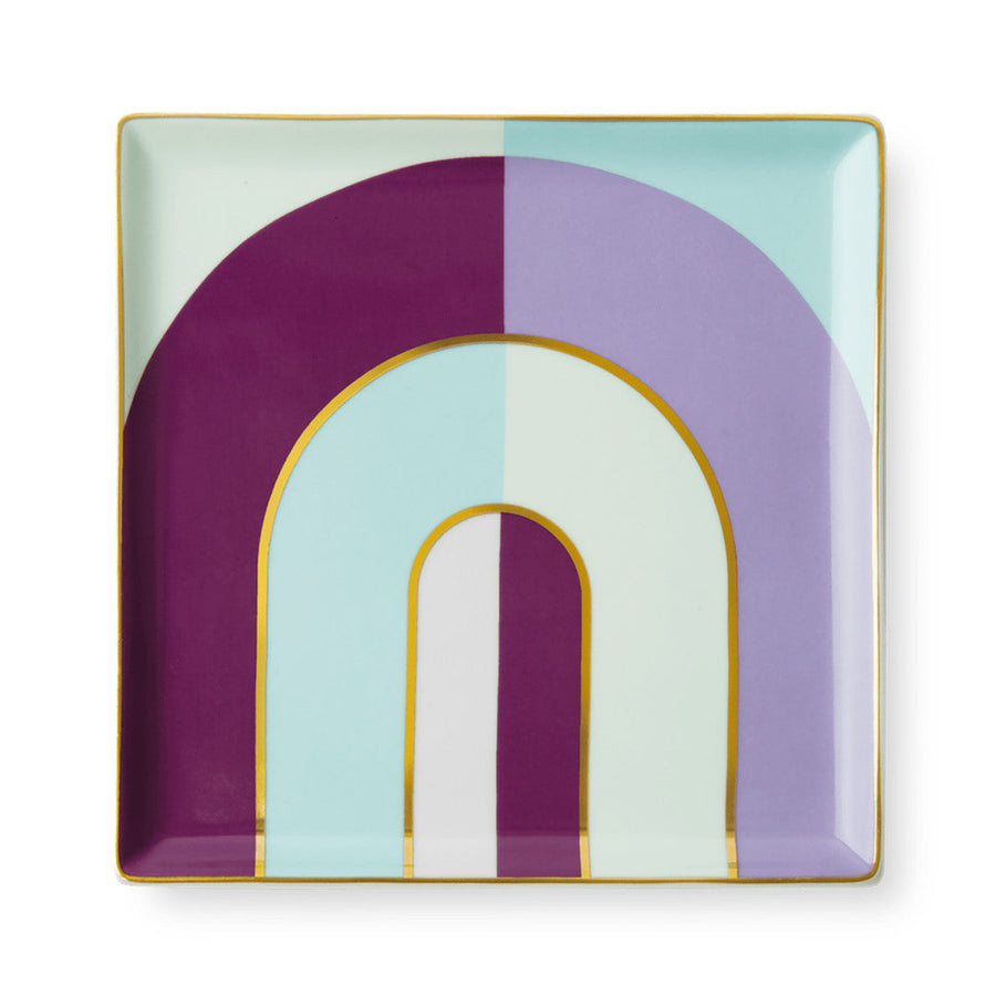 CERAMIC TRAY RIVIERA（ARCH）PURPLE