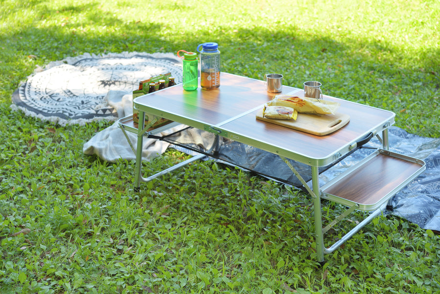 Folding Table Brown