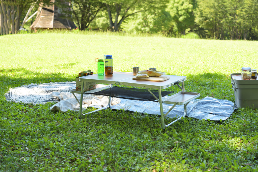 Folding Table Brown