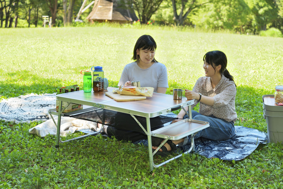 Folding Table Brown