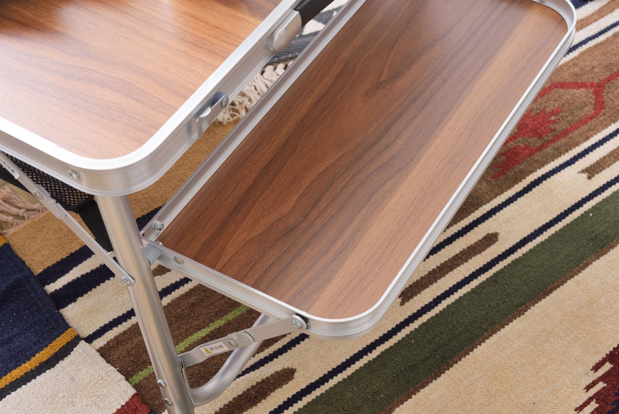 Folding Table Brown