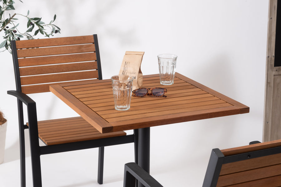 Ollie Cafe Table Black