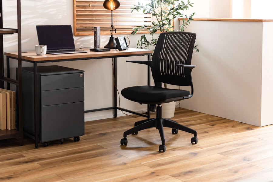 Cleco Office Chair Black x Black