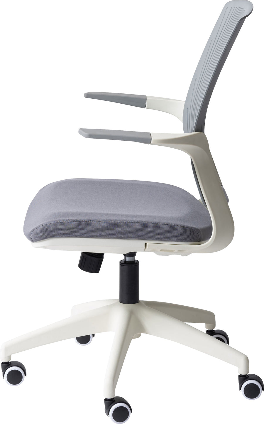 Cleco office chair, grey x white