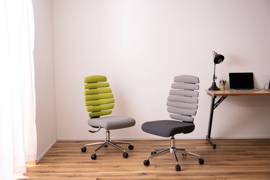 Green office chair