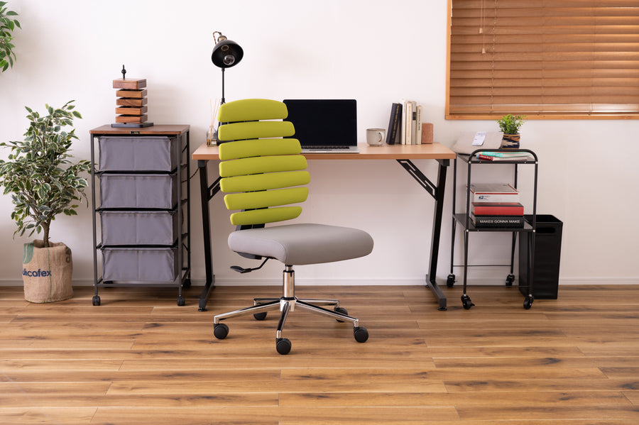 Green office chair