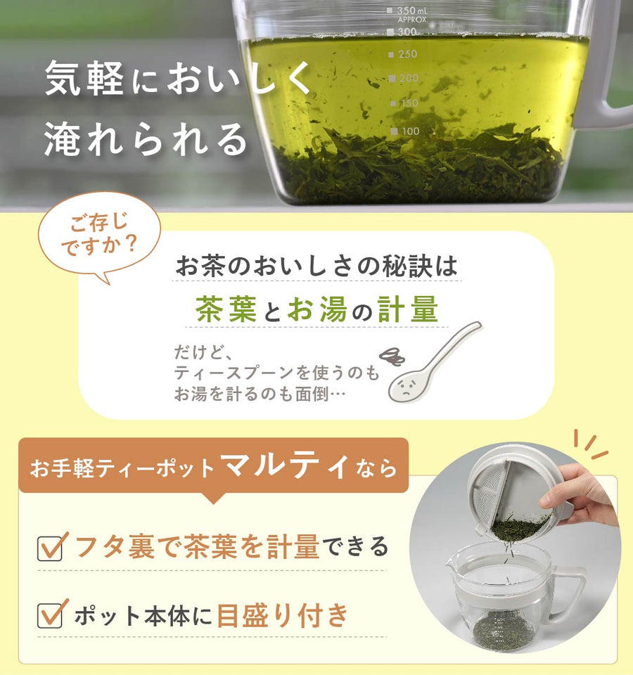 お手軽ティーポット マルティ