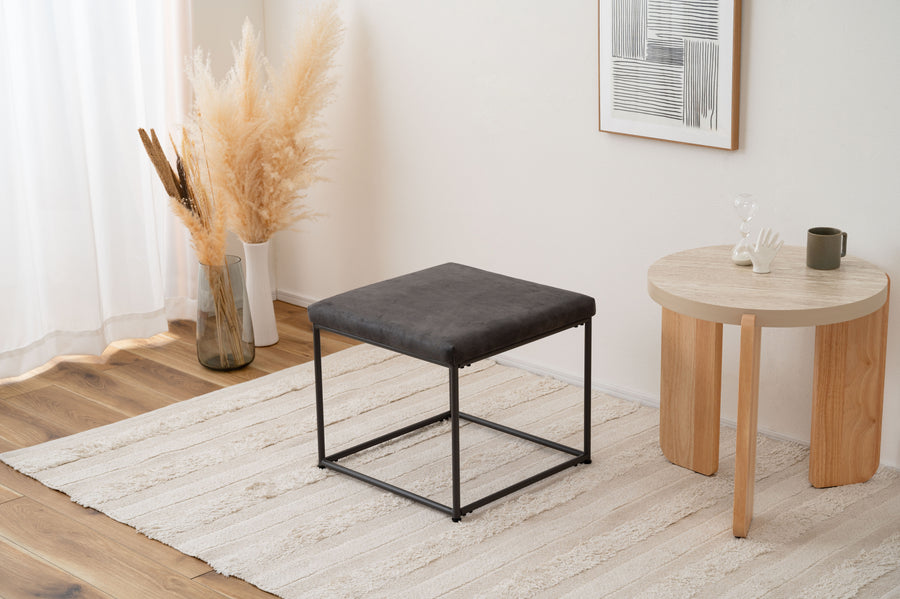 スツール ブラック