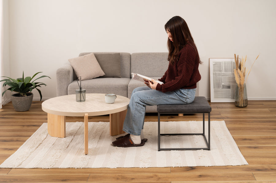 スツール ブラック